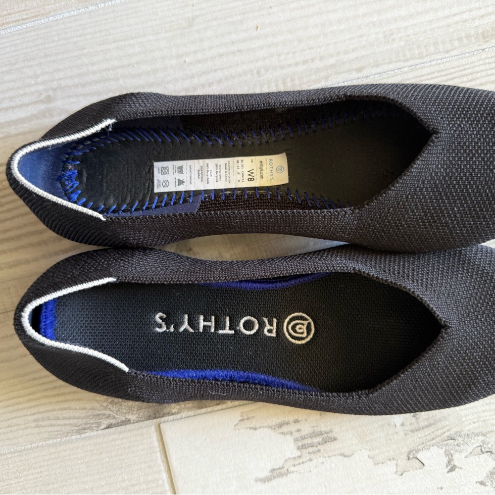 Rothy's Black Women's Shoes size 8